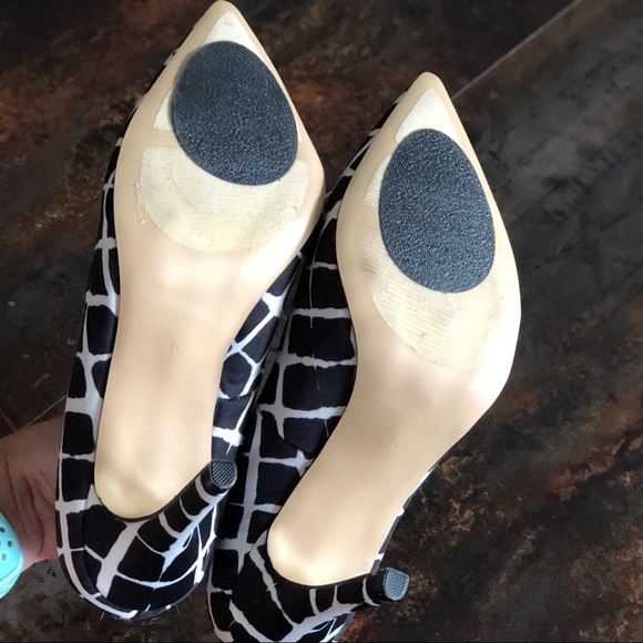 NWOT Adam Lippes for Target Heels black and white - Picture 4 of 4